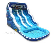 new design inflatable water slide